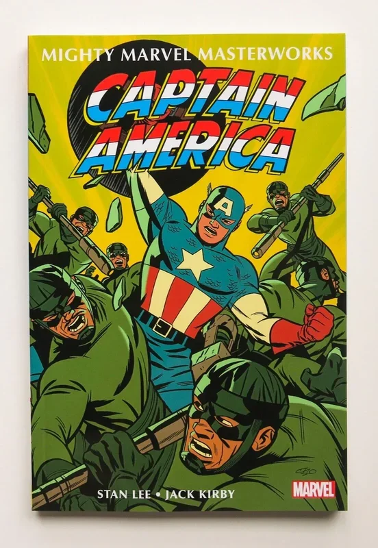 Captain America Sentinel of Liberty Mighty Marvel Mast. Graphic Novel Comic Book – Very Good