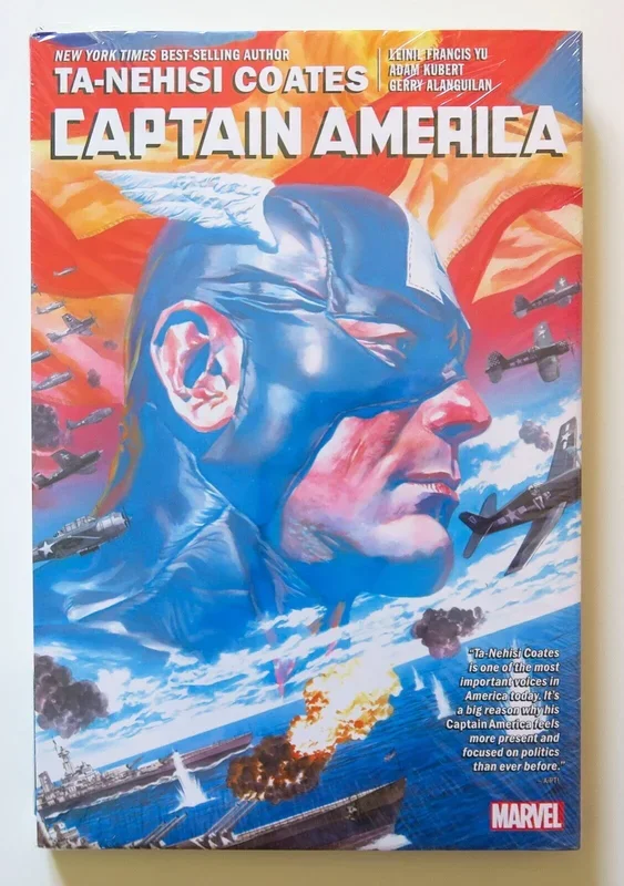 Captain America Vol. 1 Hardcover Marvel Graphic Novel Comic Book – Very Good
