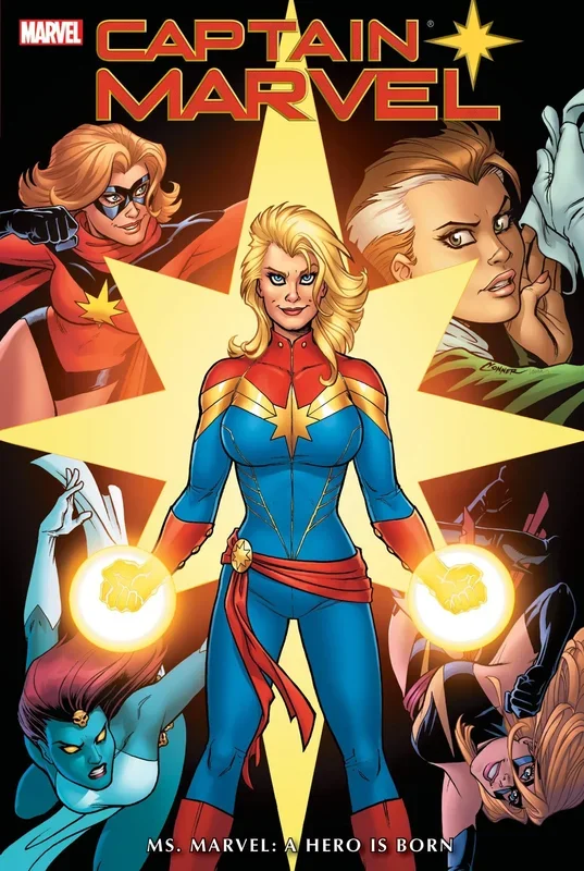 CAPTAIN MARVEL: MS. MARVEL – A HERO IS BORN OMNIBUS [Hardcover] Conner, Amanda – Very Good