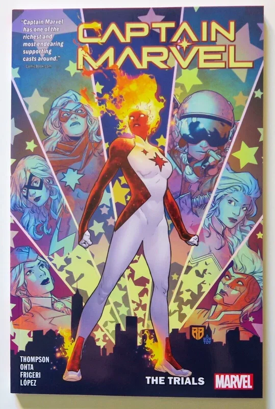 Captain Marvel Vol. 8 The Trials Marvel Graphic Novel Comic Book – Very Good