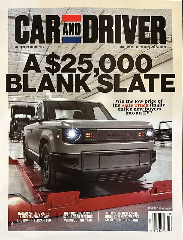Car and Driver Magazine