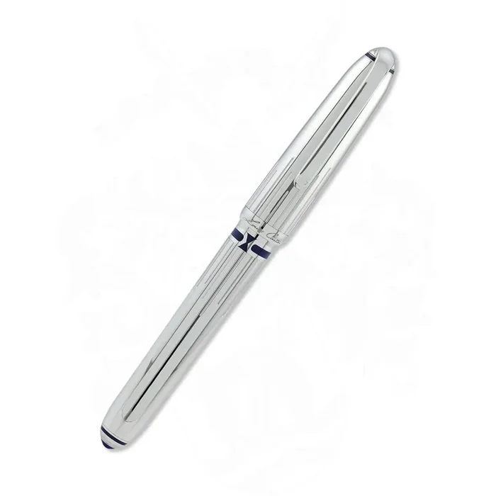 Cartier Art Deco LE Sterling Silver Fountain Pen
