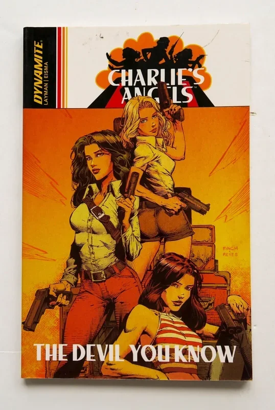 Charlie’s Angels The Devil You Know Dynamite Graphic Novel Comic Book – Very Good