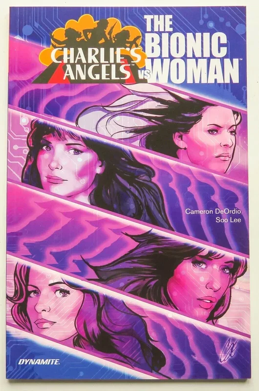 Charlies’ Angels Vs. The Bionic Woman Dynamite Graphic Novel Comic Book – Very Good