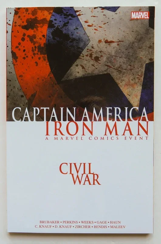 Civil War Captain America Iron Man NEW Marvel Graphic Novel Comic Book