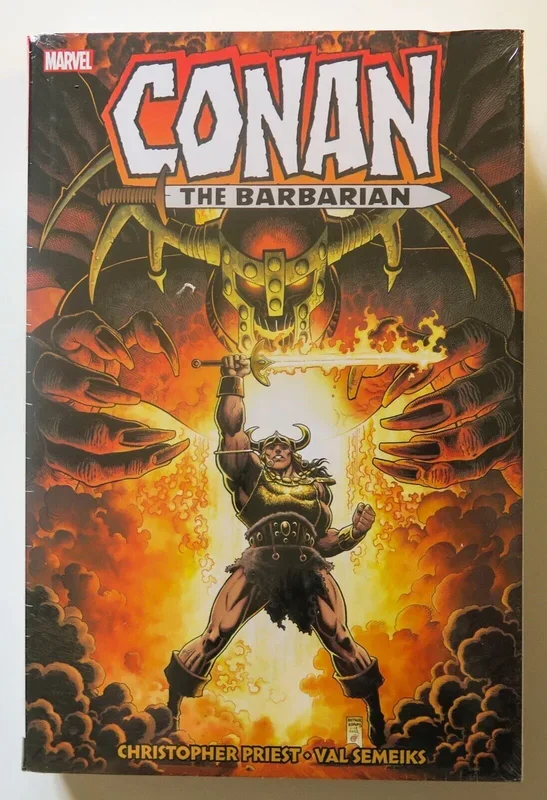 Conan The Barbarian The Original Marvel Years 8 HC Omnibus Graphic Novel Book – Very Good