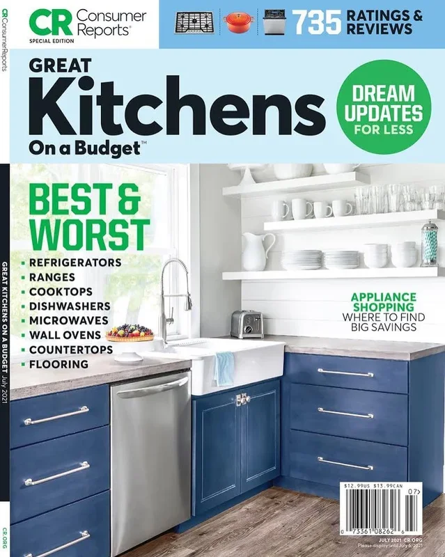 Consumer Reports Great Kitchens Magazine