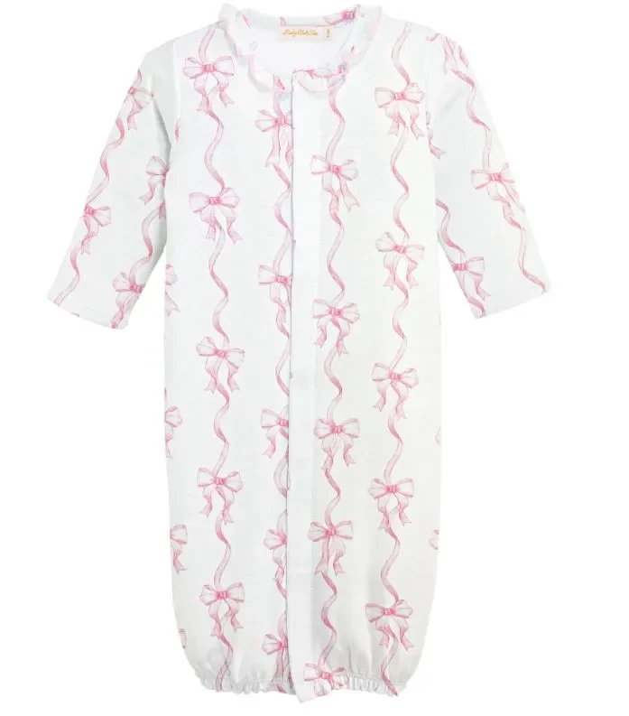 Coquette Bows Printed Conv. Gown