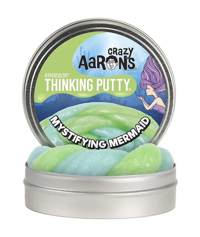 Crazy Aaron’s Mystifying Mermaid 4″ Tin Thinking Putty