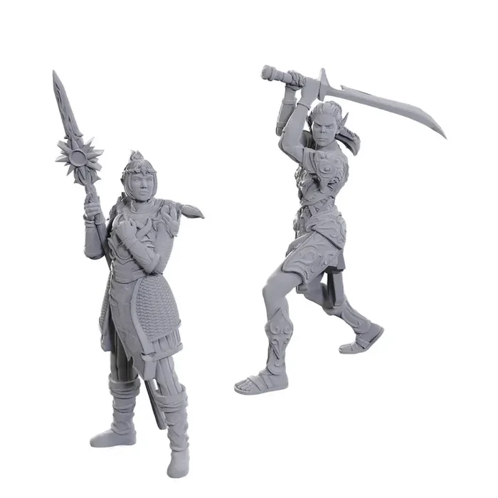 D&D Nolzur’s Marvelous Miniatures: Baldur’s Gate 3 – Lae’zel & Shadowheart