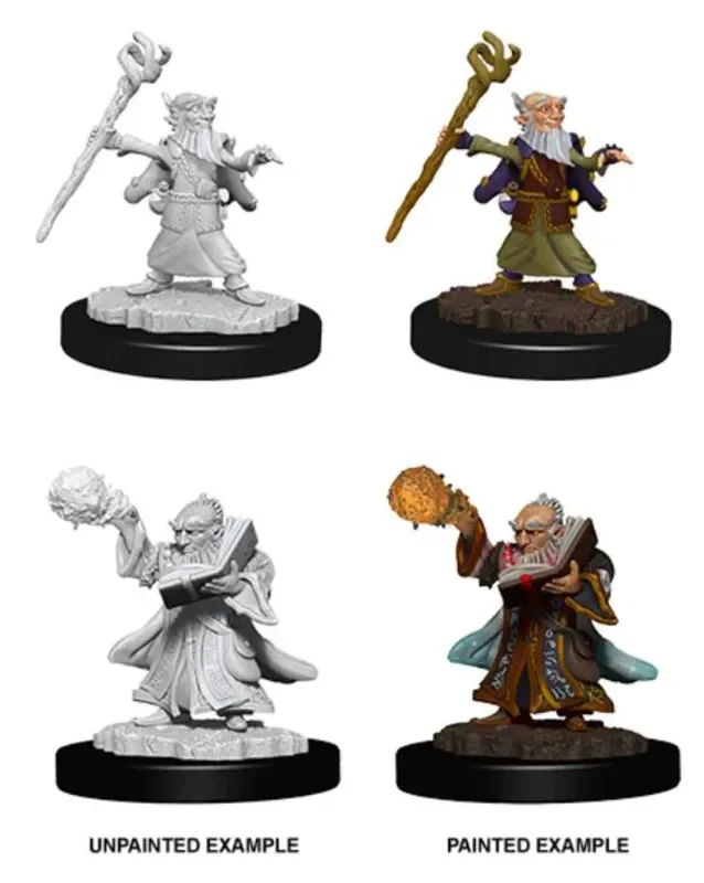 D&D Nolzur’s Marvelous Miniatures: Gnome Wizard (Male)