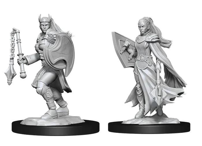 D&D Nolzur’s Marvelous Miniatures: Kalashtar Cleric (Female)