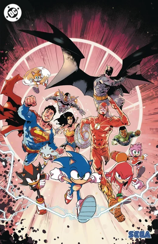 DC X SONIC THE HEDGEHOG #1 (OF 5) CVR D INC 1:25 VIRGIN DC COMICS (1D031825)