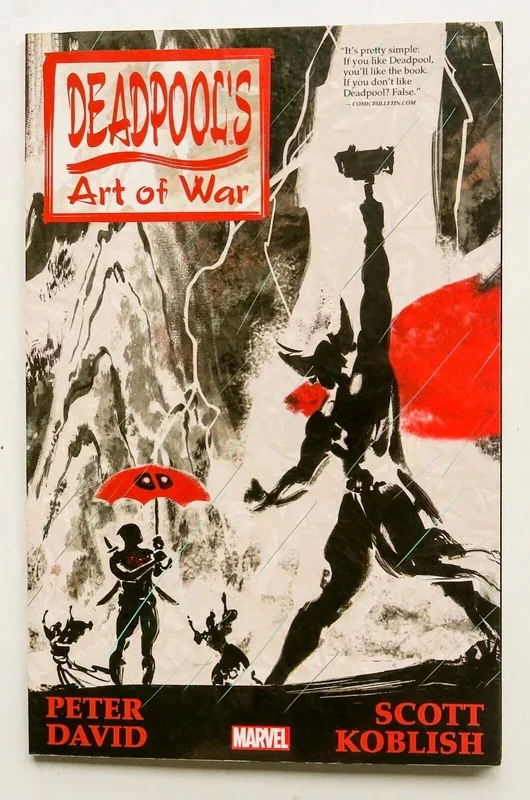 Deadpool’s Art of War Marvel Graphic Novel Comic Book – Very Good