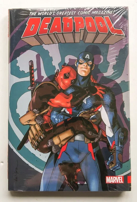 Deadpool World’s Greatest Vol. 4 Hardcover Marvel Graphic Novel Comic Book – Very Good