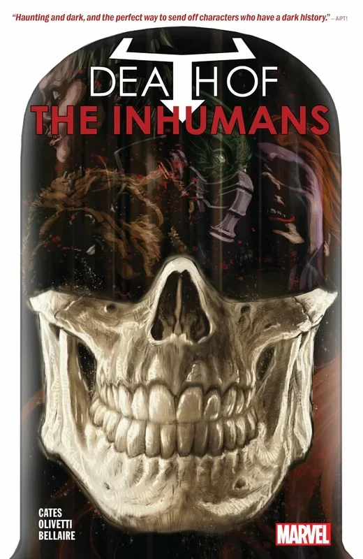 DEATH OF THE INHUMANS TPB Marvel Comics – Very Good