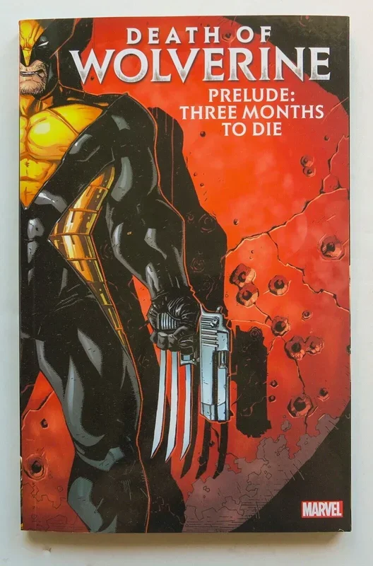 Death of Wolverine Prelude Three Months To Die Marvel Graphic Novel Comic Book – Very Good