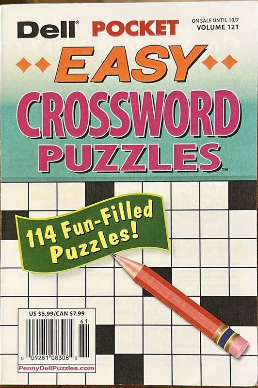 Dell’s Best Easy Fast N Fun Crosswords Magazine