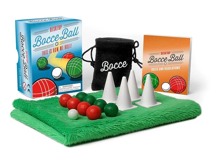 Desktop Bocce Ball: This Is How We Roll! [With Mini Book]