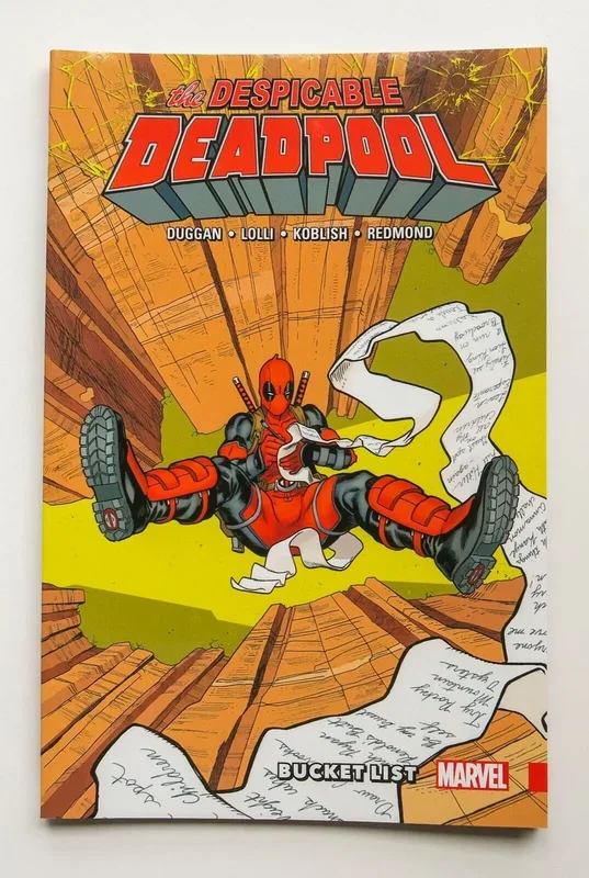 Despicable Deadpool Vol. 2 Bucket List Marvel Graphic Novel Comic Book – Very Good