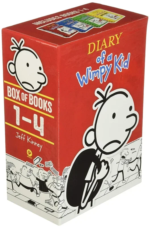 Diary of a Wimpy Kid Box Set (Books 1-4)