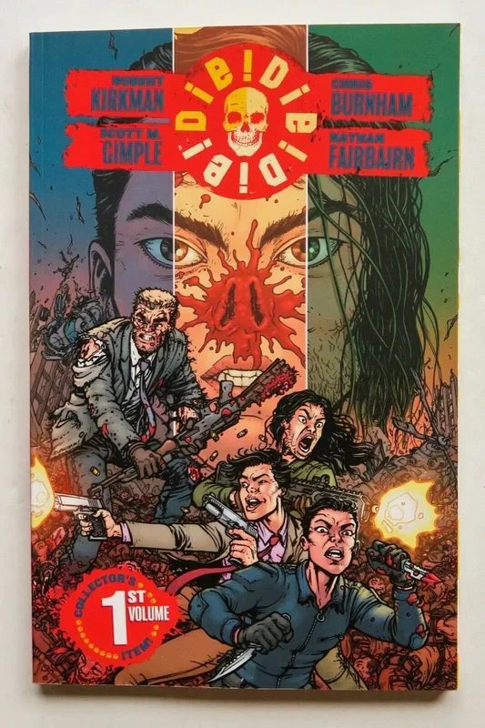 Die! Die! Die! 1st Volume Collector’s Item Vol. 1 Image Graphic Novel Comic Book – Very Good