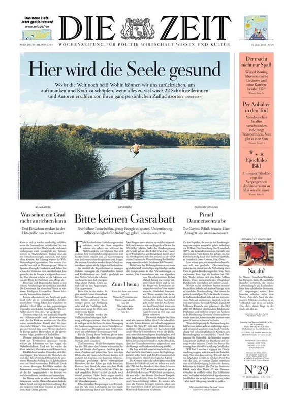 Die Zeit (Germany) Magazine