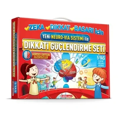 Dikkati Güçlendirme Seti Anasınıfı 5 Yaş