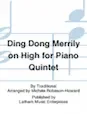 Ding Dong Merrily on High – Five Carol Favorites for Piano Quintet – Viola 2