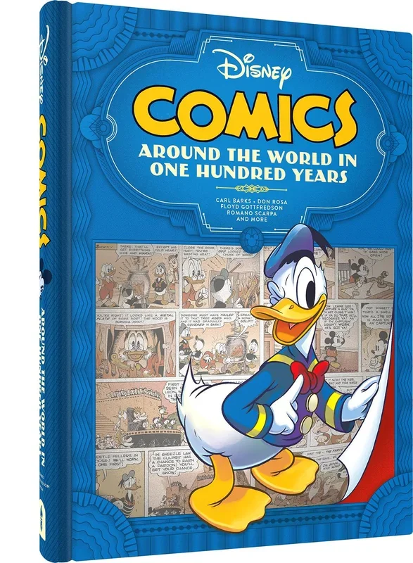 DISNEY COMICS HC AROUND THE WORLD IN ONE HUNDRED YEARS DELUXE EDITION In Shops: Nov 13, 2024