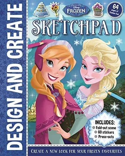 Disney Frozen Design & Create Sketchpad