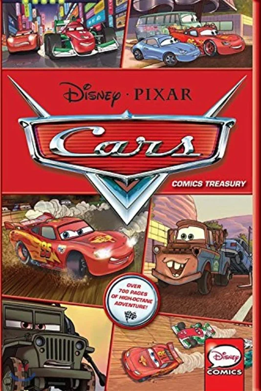 Disney Pixar Cars Comics Treasury Joe Books Graphic Novel Comic Book – Very Good