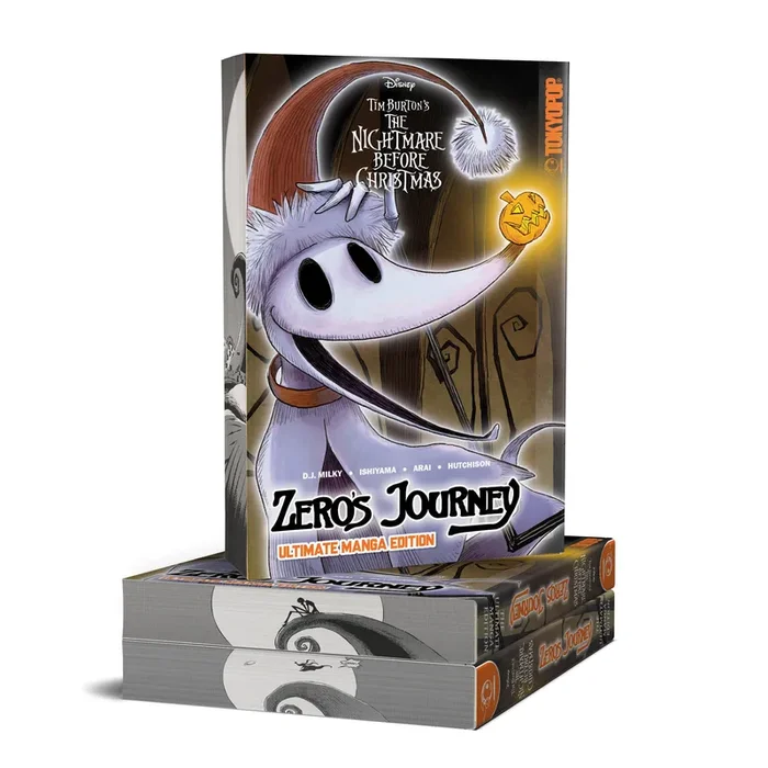 Disney Tim Burton’S The Nightmare Before Christmas: Zero’S Journey (Ultimate Manga Edition With Sprayed Edges)