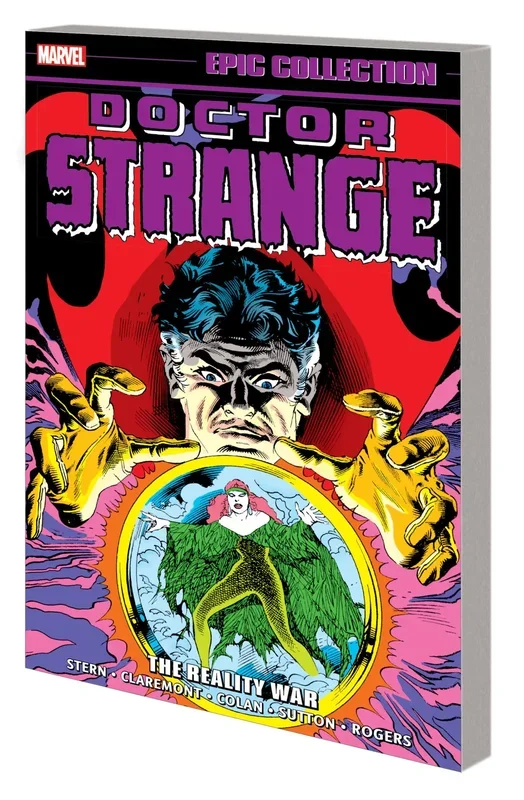 DOCTOR STRANGE EPIC COLLECTION: THE REALITY WAR [Paperback] Stern, Roger; Marvel Various; Colan, Gene and Pollard, Keith – Good