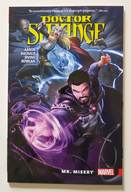 Doctor Strange Vol. 4 Mr. Misery Marvel Graphic Novel Comic Book – Very Good