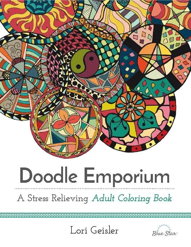 Doodle Emporium: A Stress Relieving Adult Coloring Book
