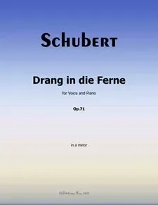 Drang in die Ferne