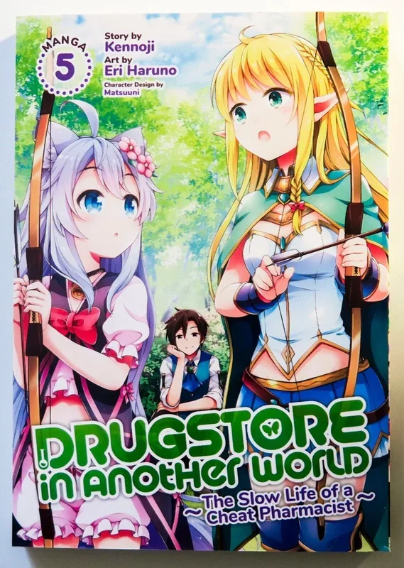 Drugstore In Another World Vol. 5 NEW Seven Seas Manga Novel Comic Book