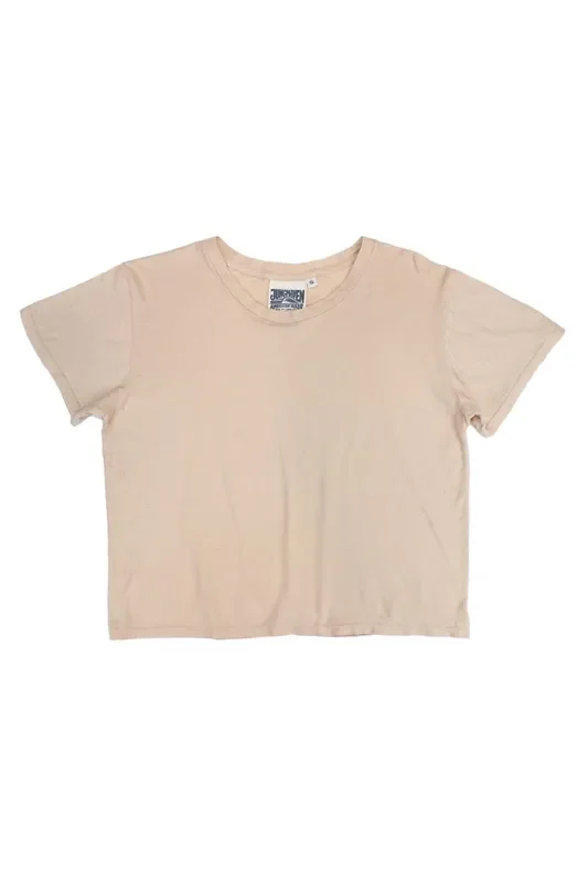 Dusty Pink Cropped Ojai Tee
