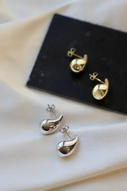 E1616 Assorted Earrings-Libby Teardrop Stud