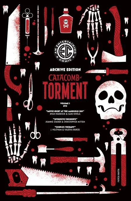 EC CATACOMB OF TORMENT #3 CVR E INC 1:50 PATRICIA MARTIN EC ARCHIVE EDITION VAR (SCHD: 9/17/2025)