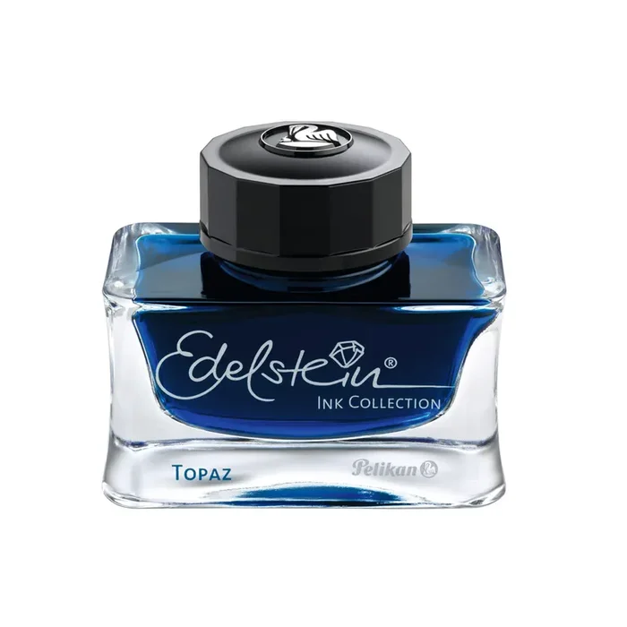 Edelstein Ink Bottle – Topaz Blue – 50ml