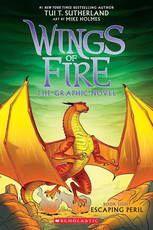 Escaping Peril: A Graphic Novel (Wings of Fire Graphic Novel #8)