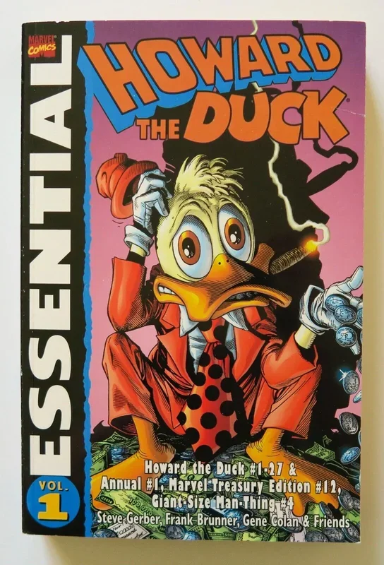 Essential Howard The Duck Vol. 1 Marvel Comics Graphic Novel Comic Book – Good