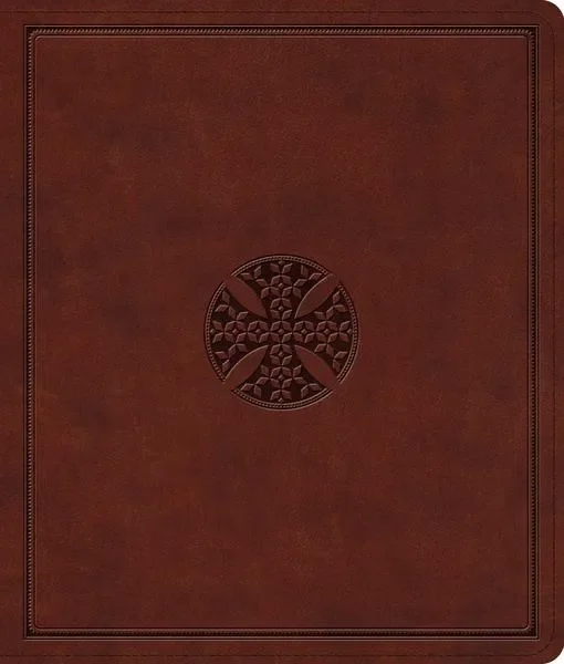 ESV Journaling Bible (TruTone, Brown, Mosaic Cross Design)