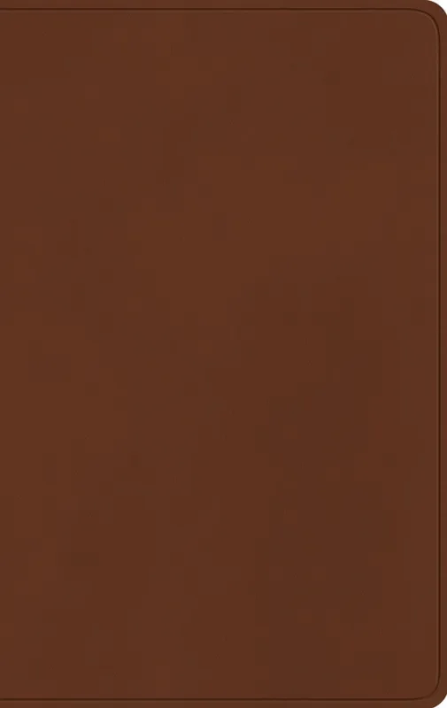 ESV Large Print Value Thinline Bible (Trutone, Camel)