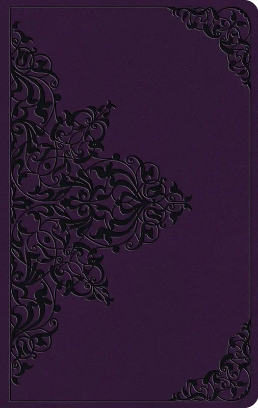 ESV Large Print Value Thinline Bible (Trutone, Lavender, Filigree Design)
