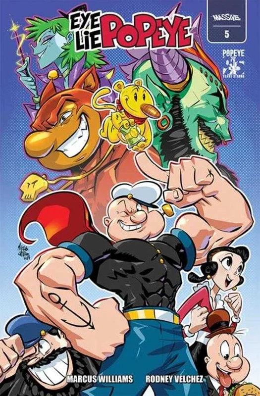Eye Lie Popeye #5 (Of 5) Cover B Marcus Williams Variant