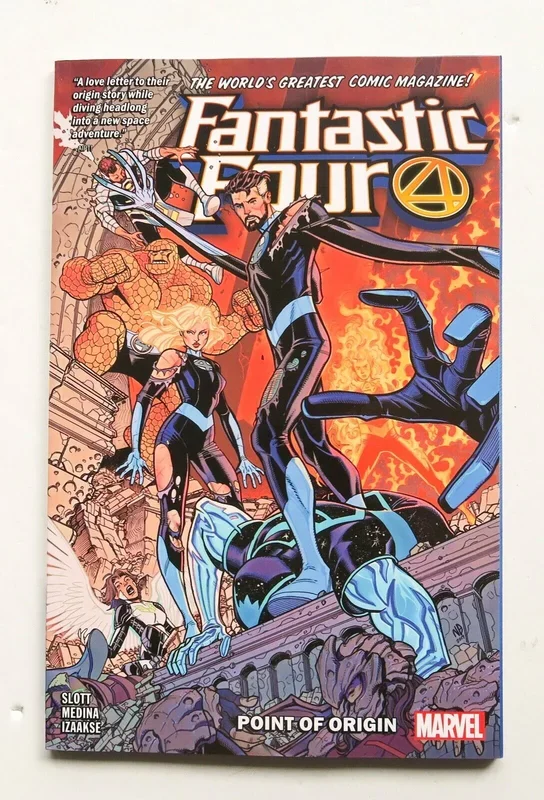 Fantastic Four Point of Origin Vol. 5 Marvel Graphic Novel Comic Book – Very Good