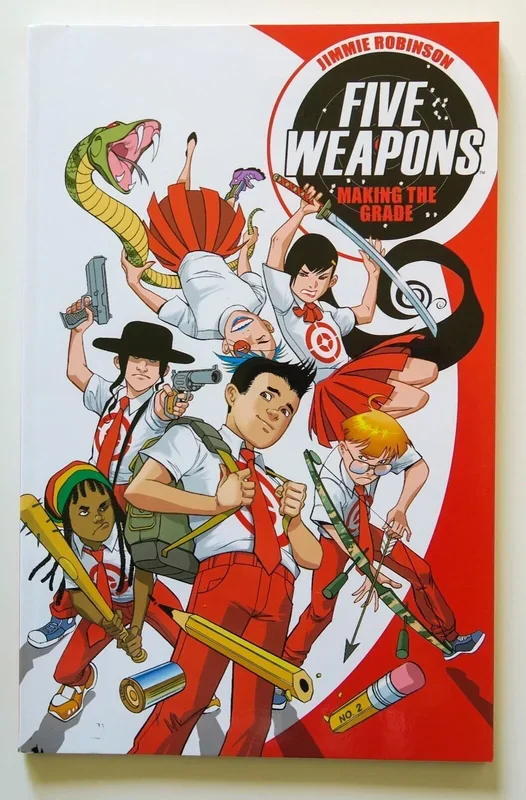 Five Weapons Vol. 1 Making The Grade Image Graphic Novel Comic Book – Very Good